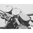 Motone Custom Top Riser Clamp Bridge Piece  - for One Inch Bars - Silver