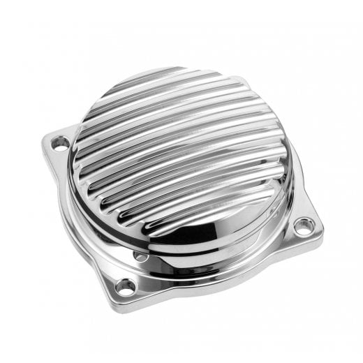 Motone HD CV Finned Carb Top Lid - Finned- Polish