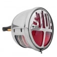 Motone Miller/Vincent Classic STOP - Taillight Unit - Polish STAINLESS Housing - LED