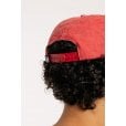 Motone OLD SPARKY Cap - Flat Peak - Washed Cotton RED