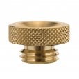 Motone PARABOLA Engine Oil Filler Cap - Dished - BRASS