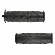 PATRIOT Grips - Union Jack - 22mm Handlebar Models - BLACK