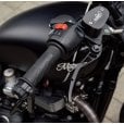 Motone PIKE Brake and Clutch Lever Set - Triumph - Adjustable - Billet Aluminium Black