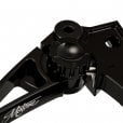 Motone PIKE Brake and Clutch Lever Set - Triumph - Adjustable - Billet Aluminium Black