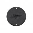 Motone Points ACG Cover/Badge - Ribbed - Black/Polished Rib Contrast Finish