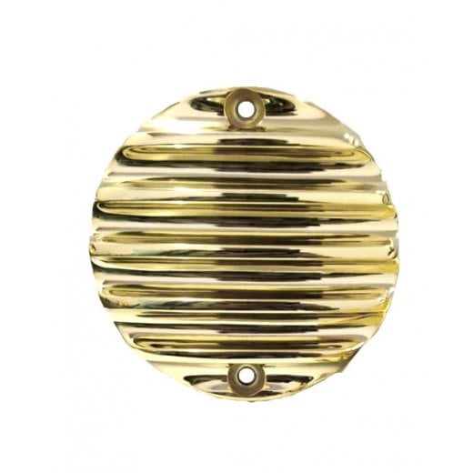 Motone Points ACG Cover/Badge - Ribbed - Solid Brass
