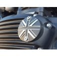 Motone Points ACG Cover - Union Jack - Black/Polish Contrast Finish
