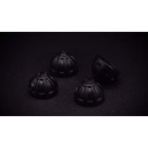 Black Cylinder Stud Knuckles Caps