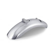 Bobbed Rear Mudguard/Fender - Polished Aluminium