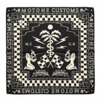 Is this Real Life BANDANA - Black/Ecru