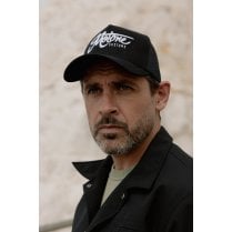 OG Trucker Cap - Curved Peak - Black Cotton - White Logo