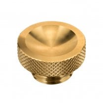PARABOLA Engine Oil Filler Cap - Dished - BRASS