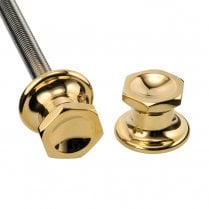 Prof. Axelrod - Paddock Stand Axle Bobbin Kit - Brass