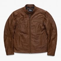 Revolver Leather Jacket (Tobacco)