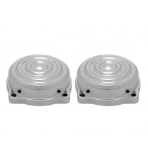 Rippled EFI Carb Tops Polish
