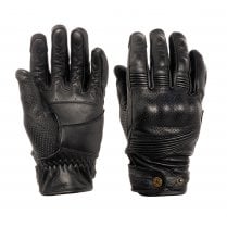 SPECTRE - Motorcycle Riding Gloves - Aniline Leather - Black