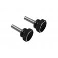 Motone Quick Release Thruxton Seat Cowl Bolts - Black
