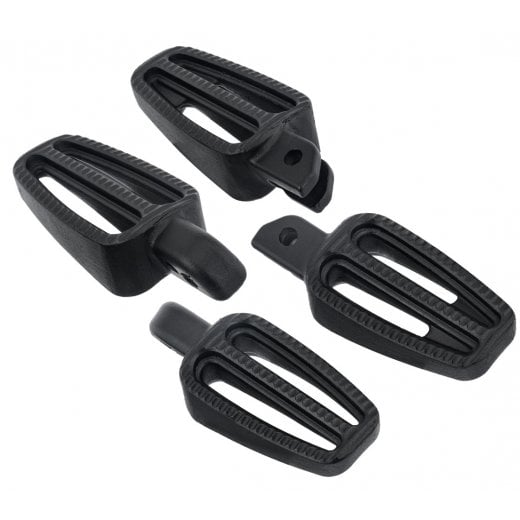 Motone Ranger Foot Pegs - Full Set Rider and Passenger Pegs - Black
