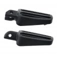 Motone Ranger Foot Pegs - Full Set Rider and Passenger Pegs - Black