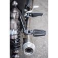 Motone Ranger Foot Pegs - Full Set Rider and Passenger Pegs - Black