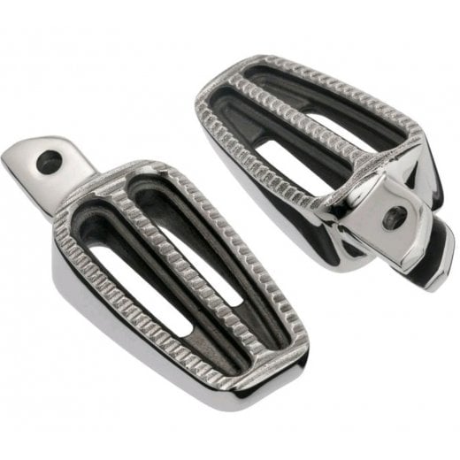 Motone Ranger Foot Pegs - Solo Rider Set - Polished