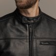 Motone Revolver Leather Jacket (Black)