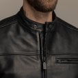 Motone Revolver Leather Jacket (Black)