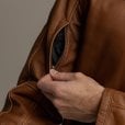 Motone Revolver Leather Jacket (Tobacco)