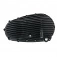 Motone Ribbed/Finned Clutch/Primary Side Engine Case Cover - Black