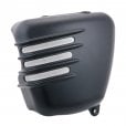 Motone Ribbed Side Panels - Matte Black - LHS ONLY (Scrambler)