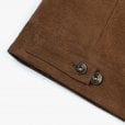 Motone ROUGHNECK Reverse Suede Trucker Jacket (Otter Brown)