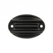 Royal Enfield 350/650 - Brake Res Cover - Ribbed Black