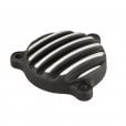 Motone Royal Enfield 350 J Series Oil Filter Cover - Ribbed Contrast Polished