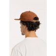 Motone SCORPION Corduroy Cap - Flat Peak - Brown - Scorpion Graphic