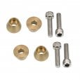 Motone Shock Mount Finishing Kit Brass