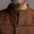 Motone Shōgun Leather Jacket (Mahogany)