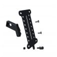 Motone SIDEKICK SLIM (Axle-Mount) Side Mount Number Plate Kit (No Tail Light Version)(US SPEC VERTICAL PLATE)