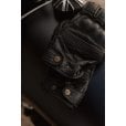 Motone SPECTRE - Motorcycle Riding Gloves - Aniline Leather - Black