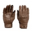 Motone SPECTRE - Motorcycle Riding Gloves - Aniline Leather - Chocolate Brown