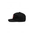 Motone Speed & Service 6-Panel Vintage Cap - Curved Peak - Black