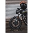 Motone Speed Twin 1200/400 USD Fork - Shorty Front Fender - Black