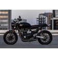Motone Speed Twin 1200/400 USD Fork - Shorty Front Fender - Black