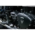 Motone Speedster Sprocket Cover - Ribbed - Black - AC