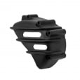 Motone Speedster Sprocket Cover - Ribbed - Black - AC