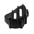 Motone Speedster Sprocket Cover - Ribbed - Black - AC