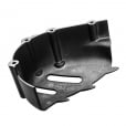 Motone Speedster Sprocket Cover - Ribbed - Black - AC