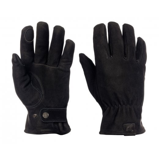 Motone SPIRIT - Motorcycle Riding Gloves - SPECIAL EDITION Nubuck Black