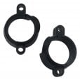 Motone Stealth Exhaust Clamps - Black