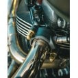 Motone Stealth Exhaust Clamps - Black