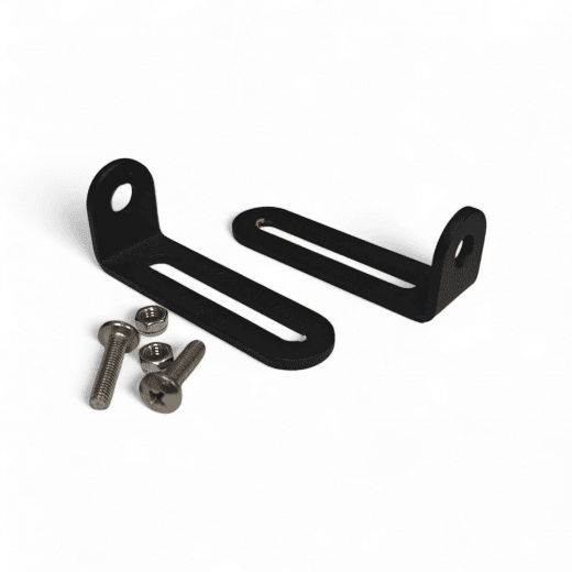 Motone STEALTH SLIDERS/ Adjustable Rear Indicator Turn Signal Brackets - Number Plate Mount